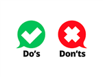 do and don't