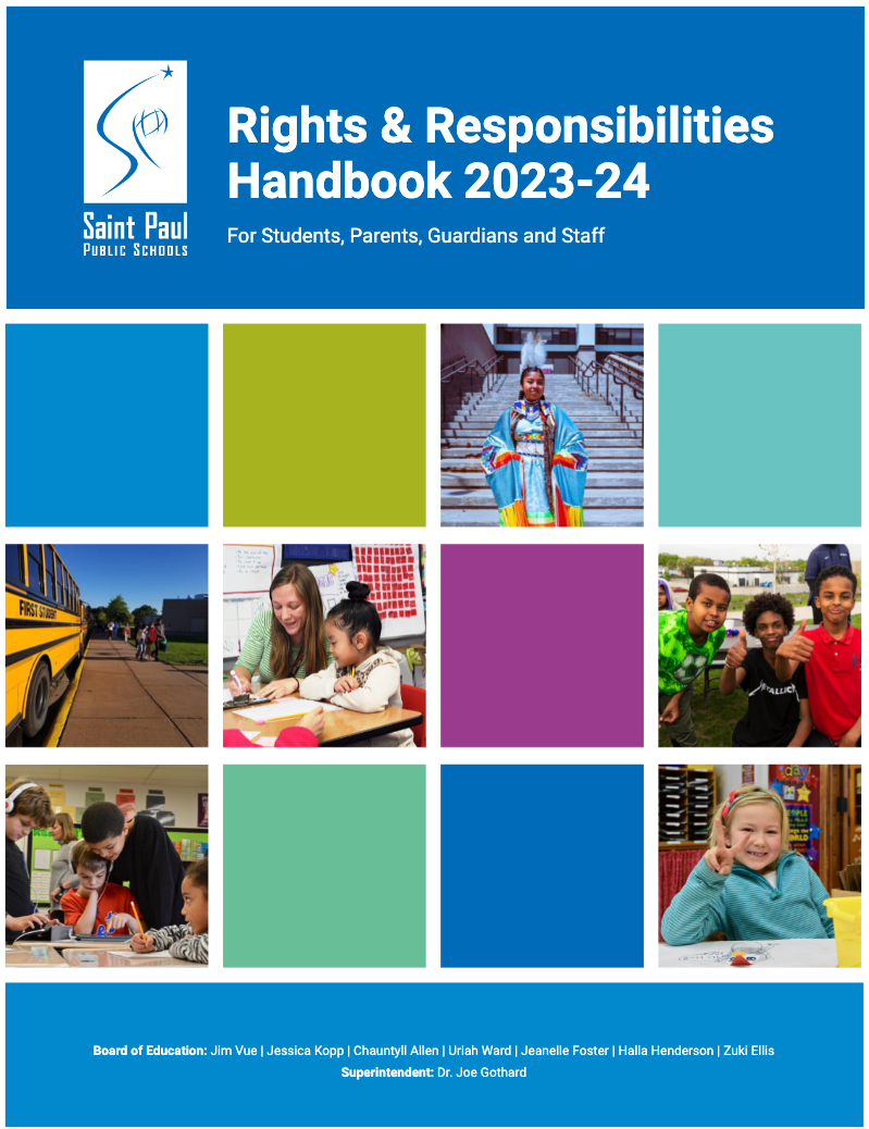 Cover of 2023-24 Rights & Responsibilities Handbook