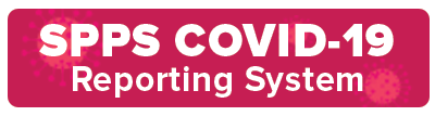 COVID reporting system button 