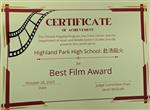 Best Film Award
