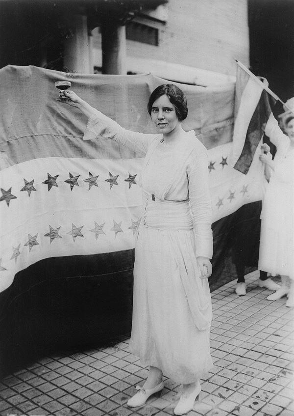 Alice Paul was instrumental in the passing of the 19th amendment.
