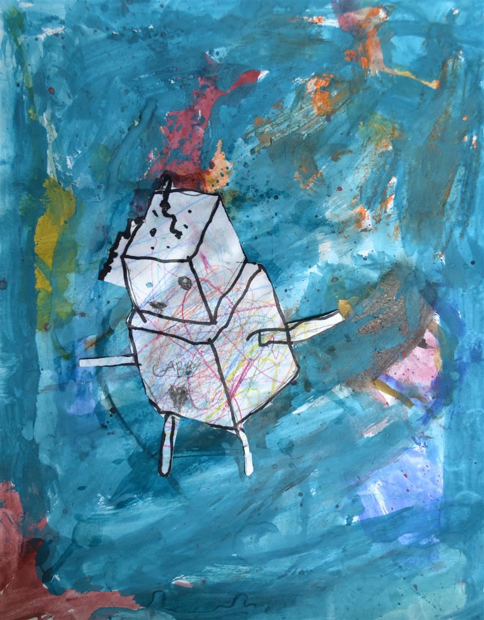 Space Robots by G.F. - 2nd Grade, Coleman