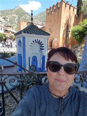 Ms. Popa in Morocco