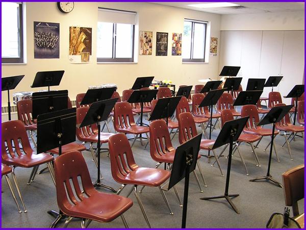 Band Room at Horace Mann School