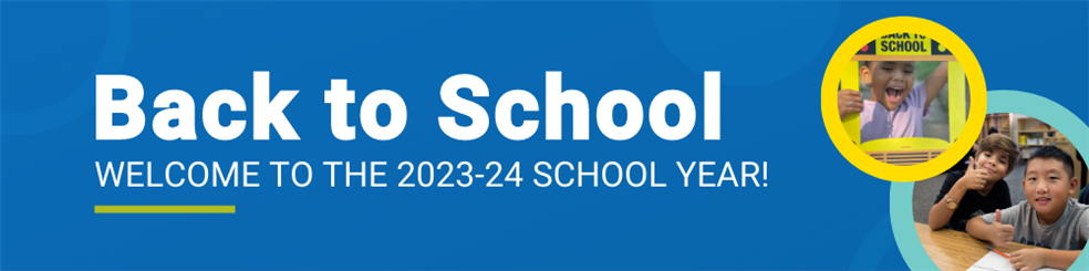 Back to School web banner