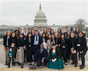 AP Gov students on Close Up Washington D.C. Trip 